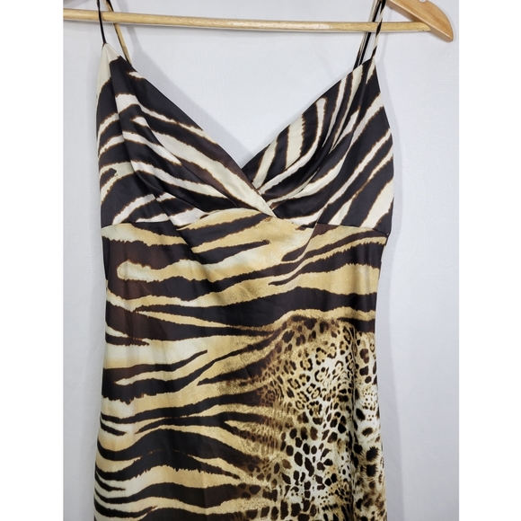 Natori Animal Print Slip Dress Size Small - Picture 2 of 5